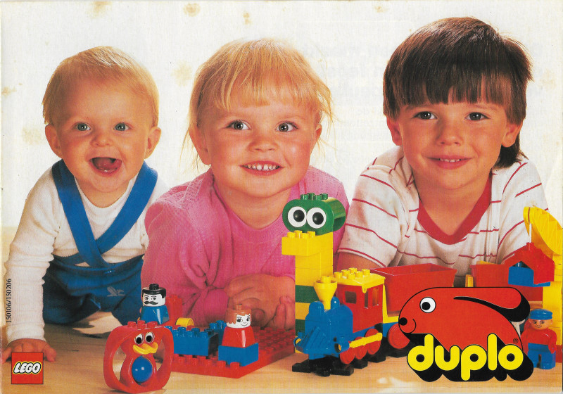 Lego 1987 Medium Duplo Dutch (150106/150206 - EU IV (NL))