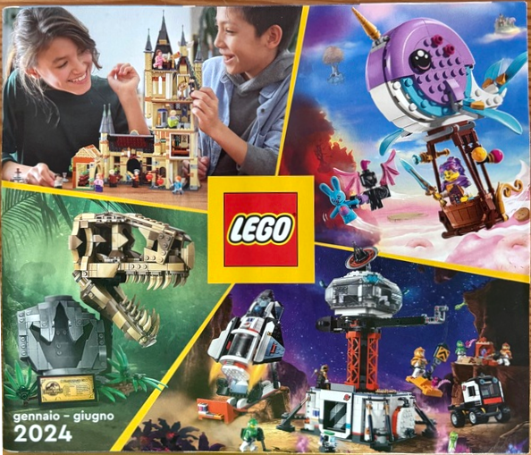 Lego 2024 Large Italian / Swiss January - June (IT-TC - 6488897, IT - 6488860, CH/I - 6488846)