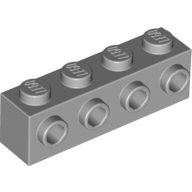 Lego Brick Special 1 x 4 with 4 Studs on One Side