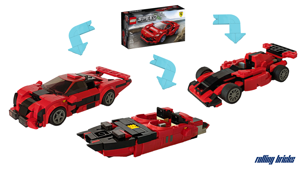 Lego 76895 3 in1 Bundle
