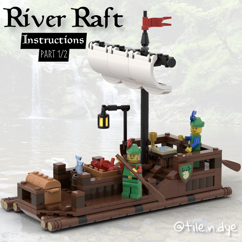 Lego FORESTMEN RIVER RAFT