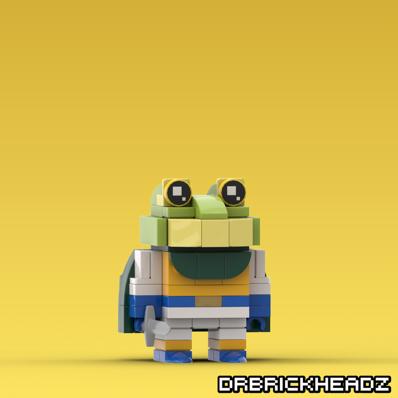 Lego Frog (Chrono Trigger) Brickheadz