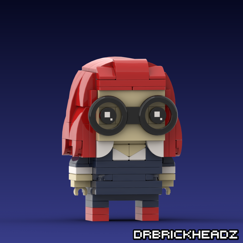 Lego Marilyn Thornhill (Netflix's Wednesday) Brickheadz