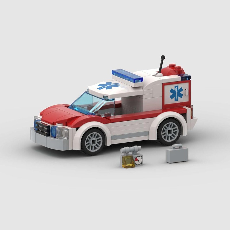 Lego City Emergency Doctor's Car