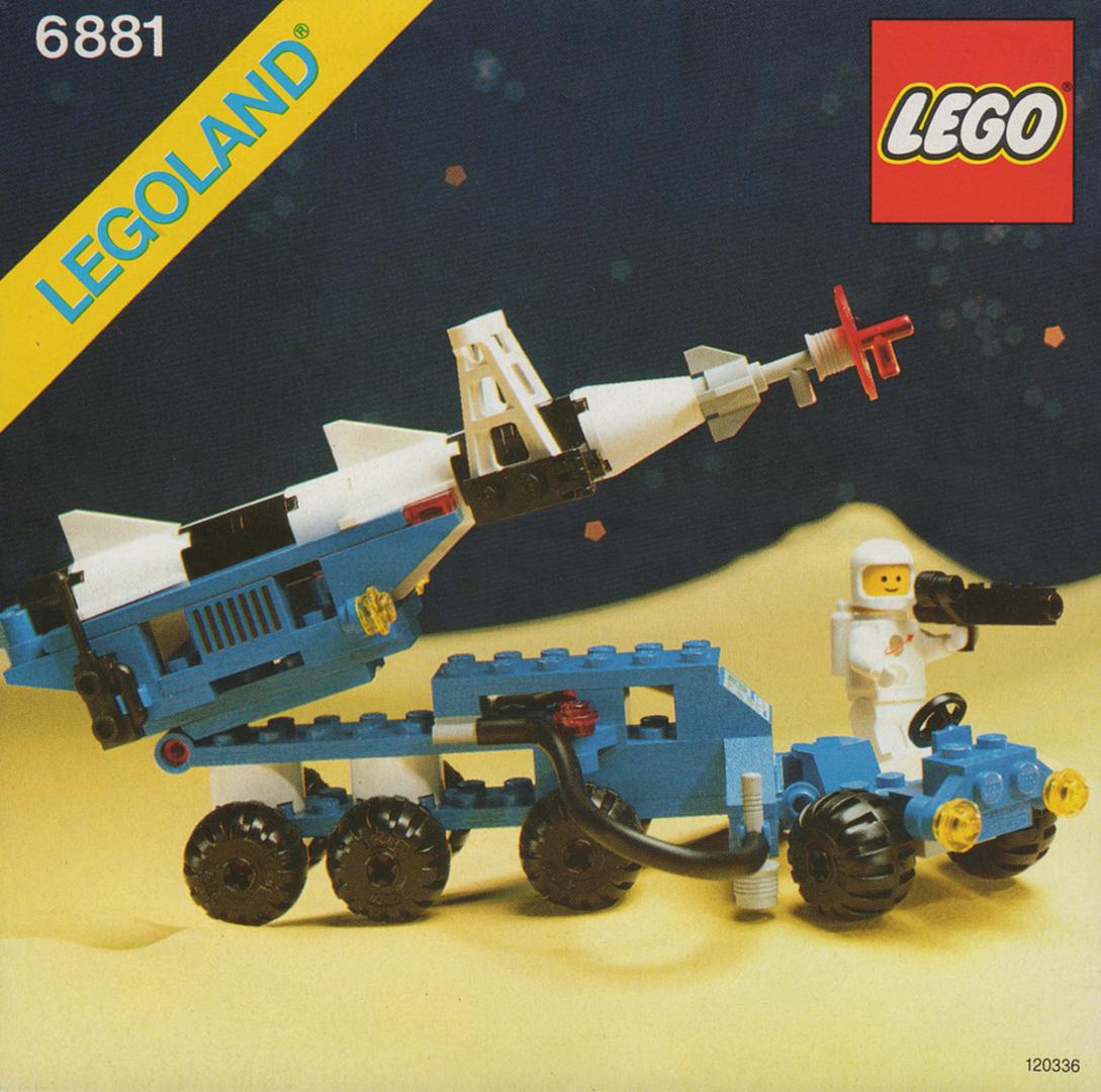 Lego Lunar Rocket Launcher