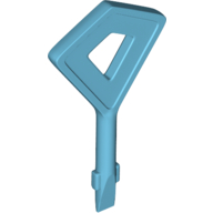 Lego Tile Remover Key Diamond [DOTS] / Medium Azure