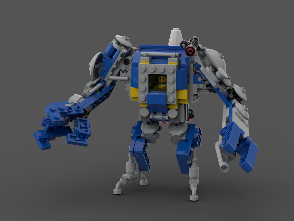 Lego Micro Rocket Mech Suit
