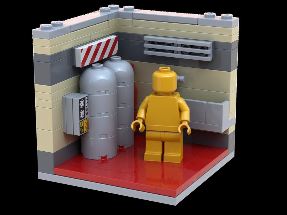 Lego Breaking Bad Lab Minifig Display