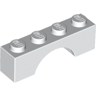 Lego Brick Arch 1 x 4 / White