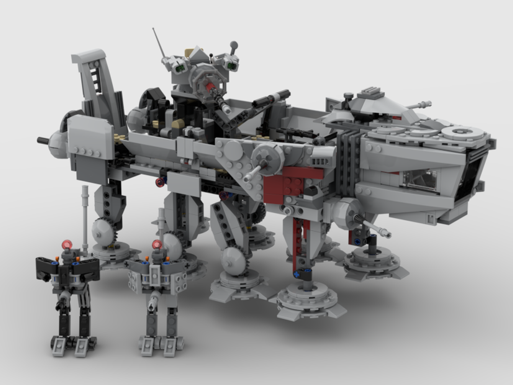 Lego AT-OT and 2 AT-RT