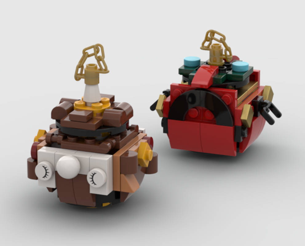 Lego Holiday Ornaments
