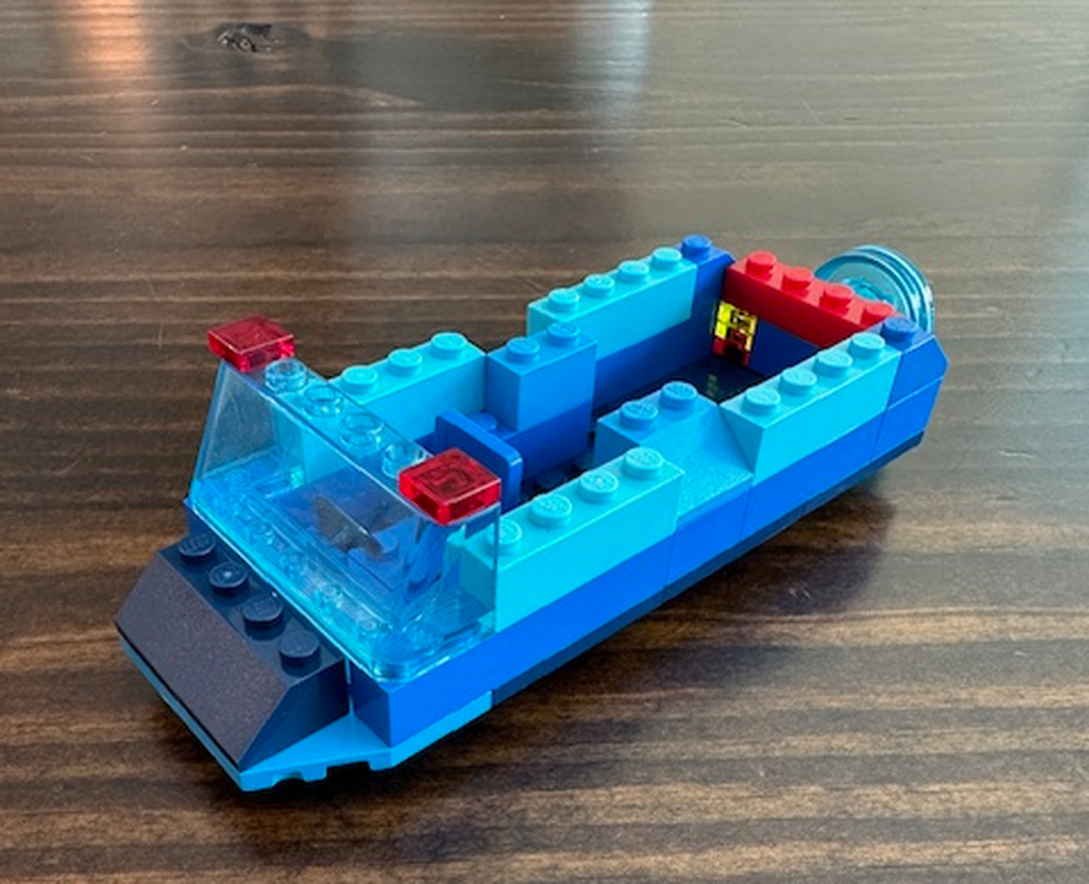 Lego Funky Blue Cargo Land Speeder