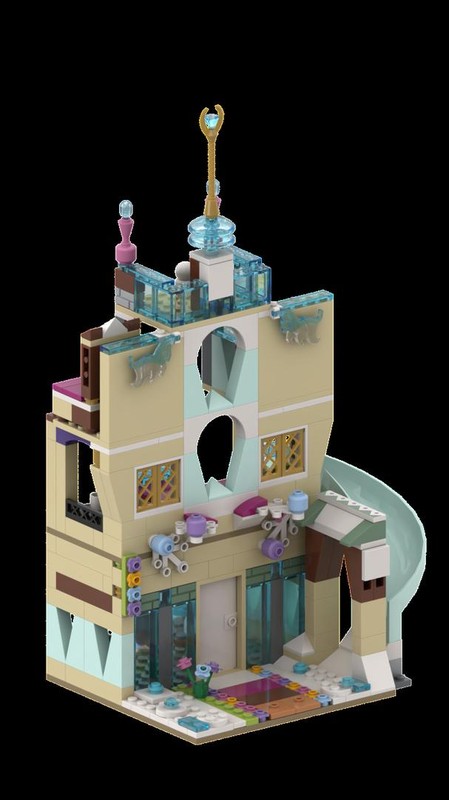Lego Anna and Elsa residence