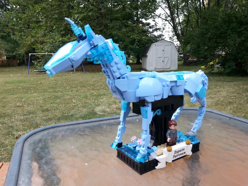 Lego Unicorn Patronus