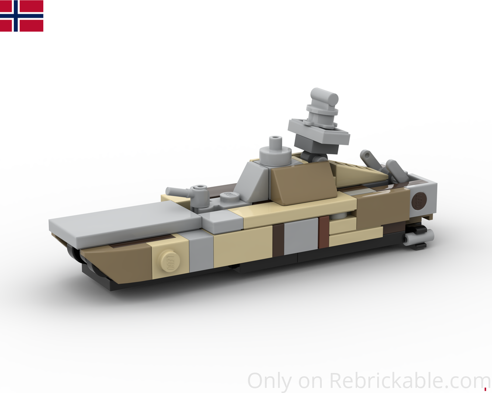 Lego Skjold class corvette (Norway)