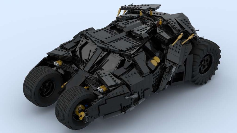 Lego *Upgraded* Tumbler Batmobile based on the 76240 Set