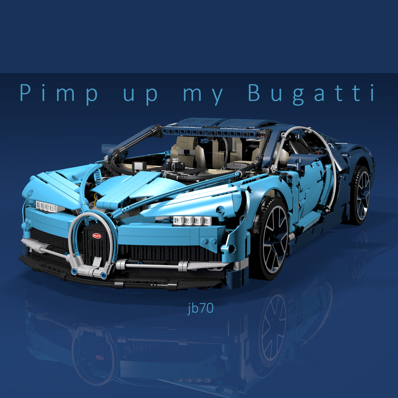 Lego 42083 Pimp up my Bugatti