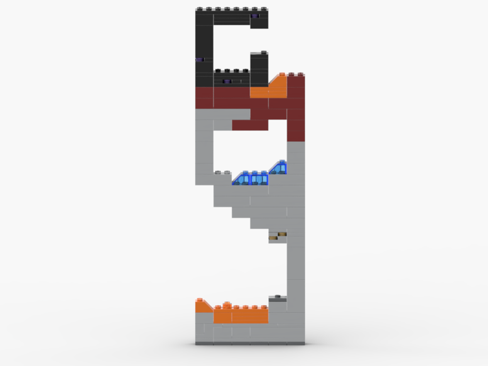 Lego 2D ruined portal