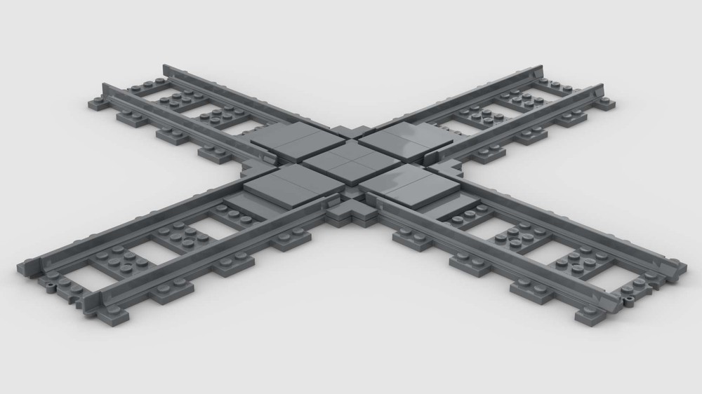 Lego Railway crossroads