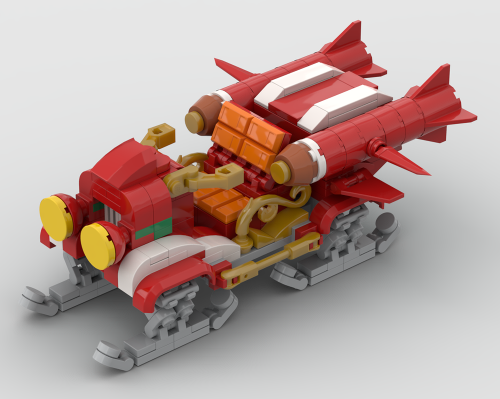 Lego Santa's Rocket Sleigh
