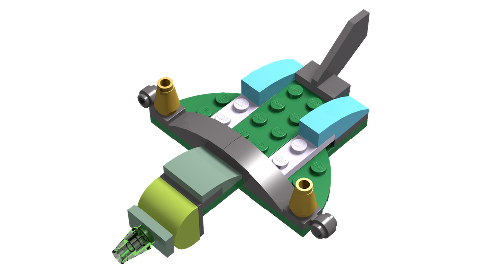 Lego 2021 Advent Challenge – Day 12 [Simple Plane]