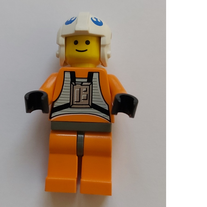 Lego Dak Ralter, Yellow Skin, Dark Gray Hips