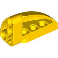 Lego Technic Panel Round Corner 5 x 3 x 2 Right / Yellow