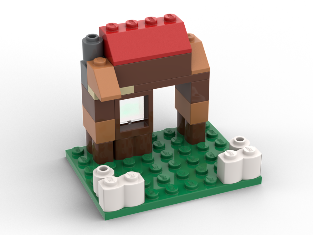 Lego 11005 Advent - Day 20 - Wooden Hut