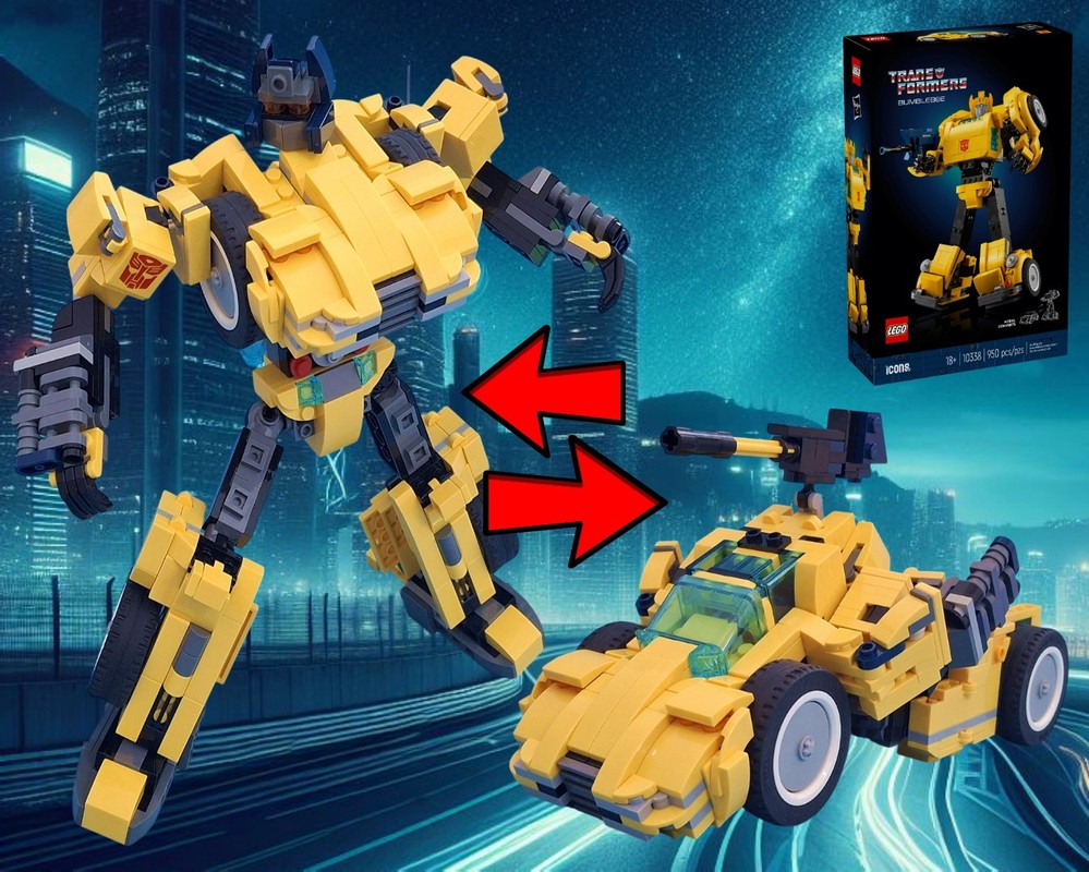 Lego Transformers Optimus Prime (The War Within ), alternate build of 10338 Bumblebee