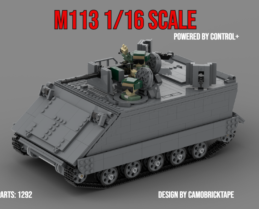 Lego 1/16 Scale M113 Remote Controlled