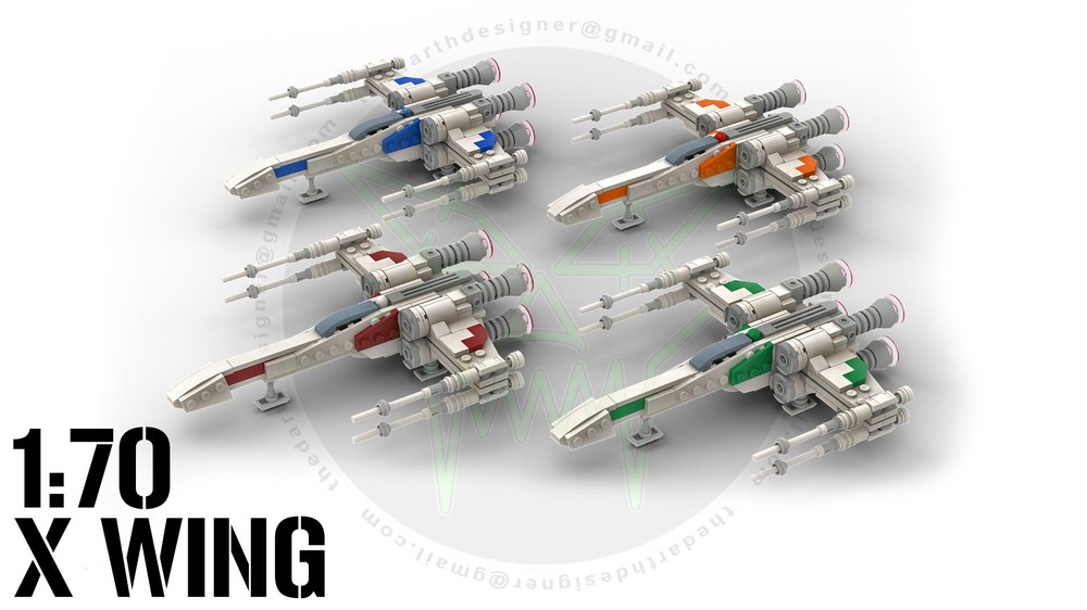 Lego X WING - 1:70 Scale