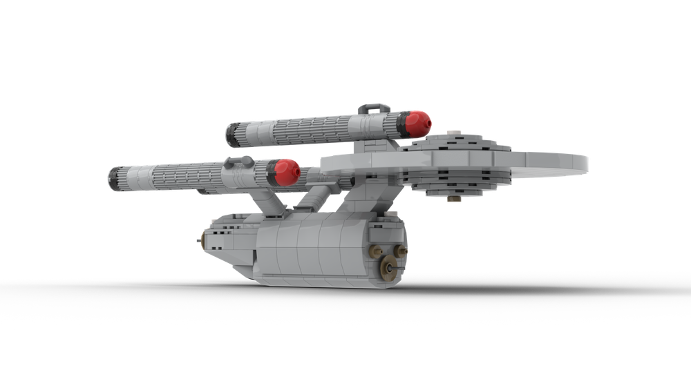 Lego Star Trek Beta Canon - Federation Class Dreadnought Mark II