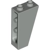 Lego Brick Sloped Inverted 75° 2 x 1 x 3 / Light Gray