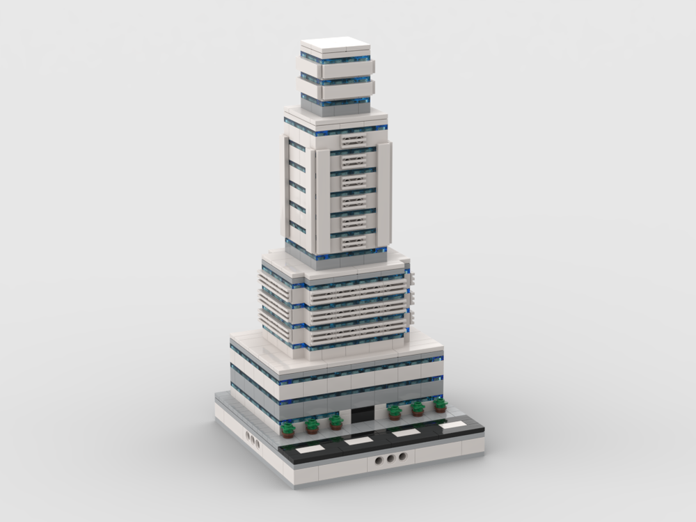 Lego Skyscraper building #6 | for modular city