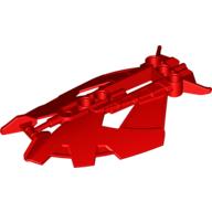 Lego Large Figure Armor Panel / Shield / Red