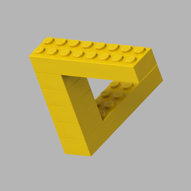 Lego The Penrose Triangle