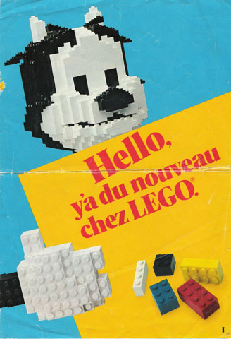 Lego 1980 Medium French Foldout (99.137-F)