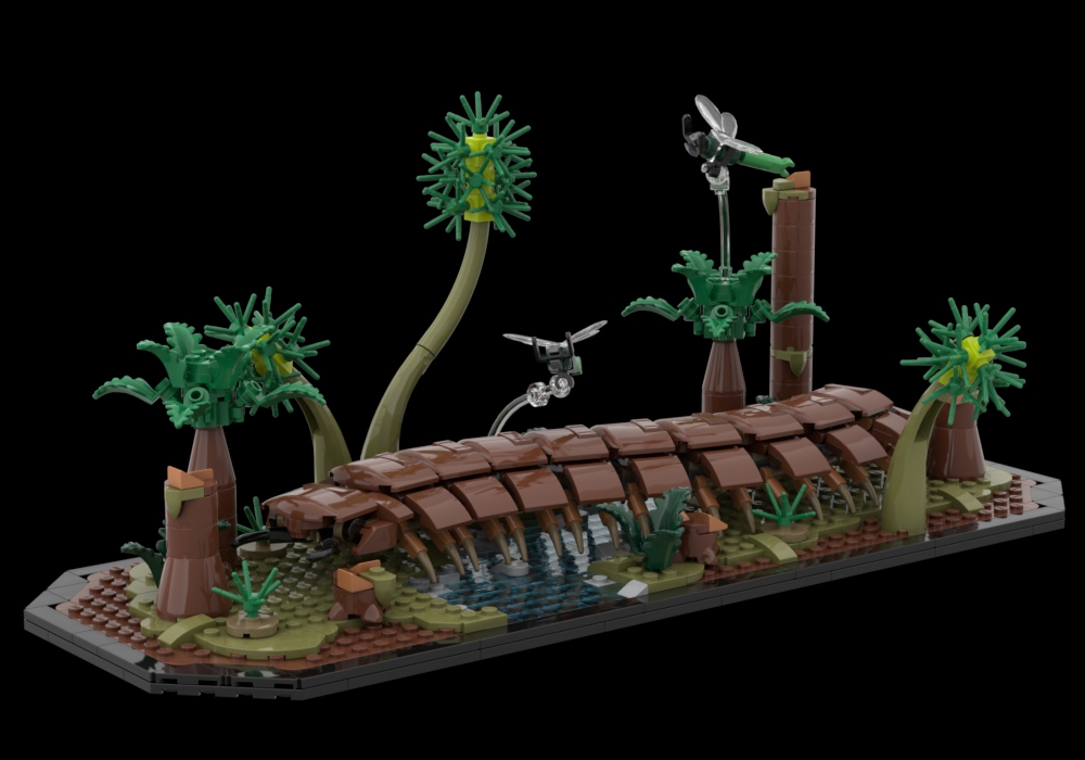 Lego Arthropleura Display