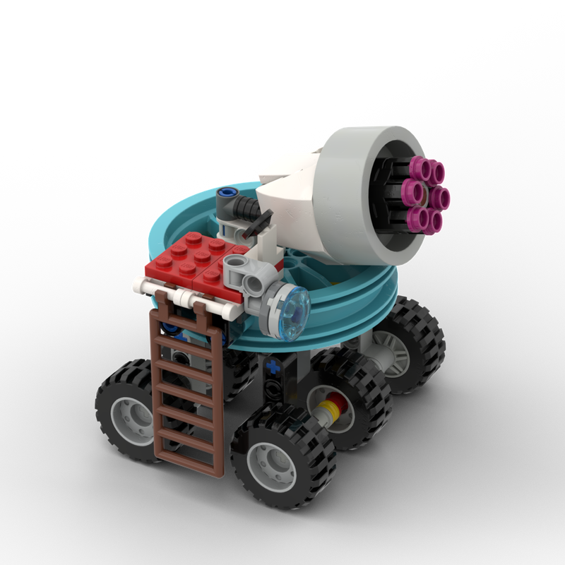 Lego Mobile Shooter (Adjustable, Rotatable)