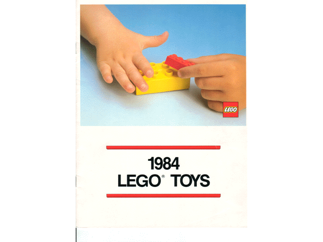 Lego 1984 Dealer Large Canadian A4 size