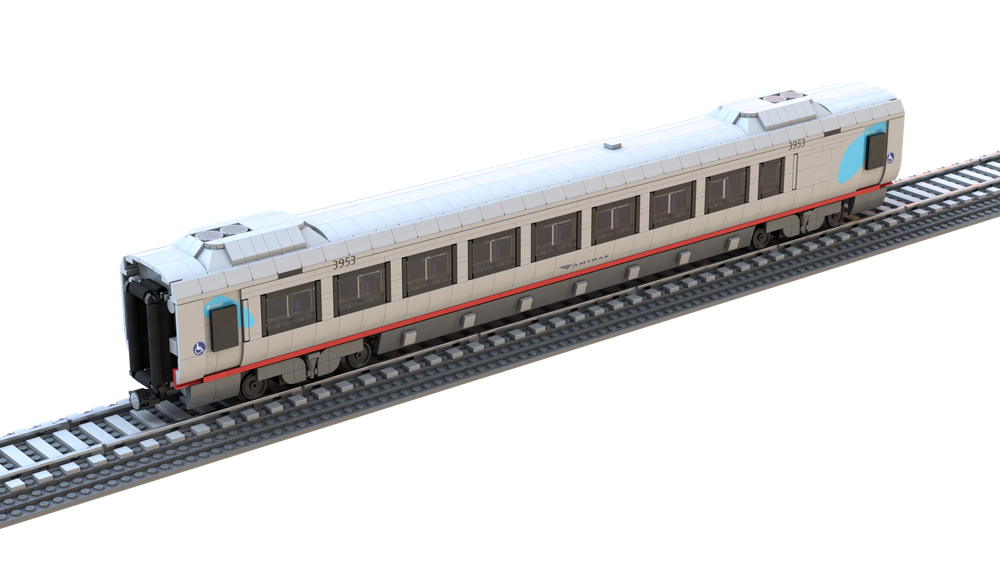 Lego Amtrak Acela Business Class Coach