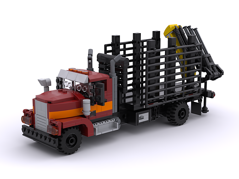 Lego Logging semi Truck