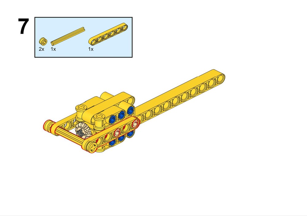 Lego 8043 Grab Crane Modification MOD