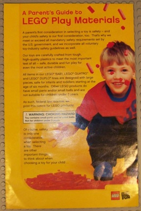 Lego 2005 Medium Parents Guide US (WOR U-2605)