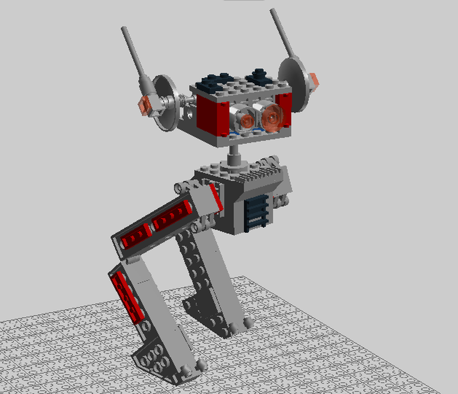 Lego BD-1 Droid from Star Wars Jedi Fallen Order - built