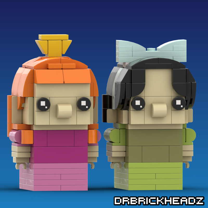 Lego Anastasia + Drizella Tremaine (Cinderella) Brickheadz