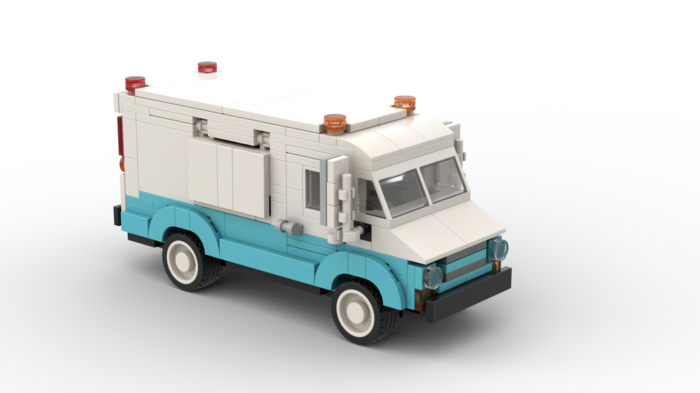 Lego Ice Cream Truck MOC Ver2
