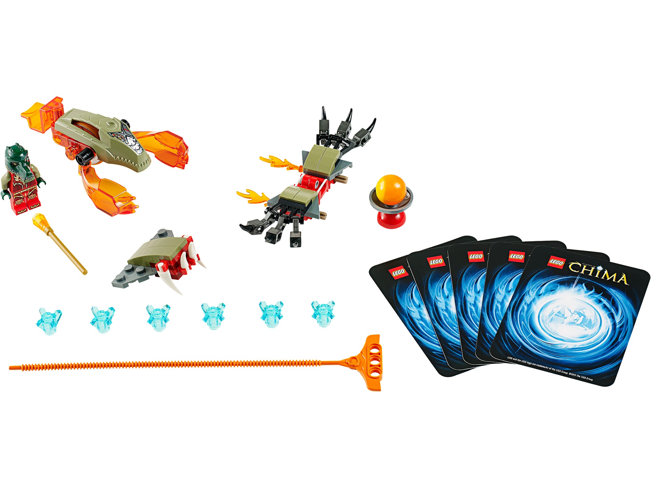 Lego Flaming Claws