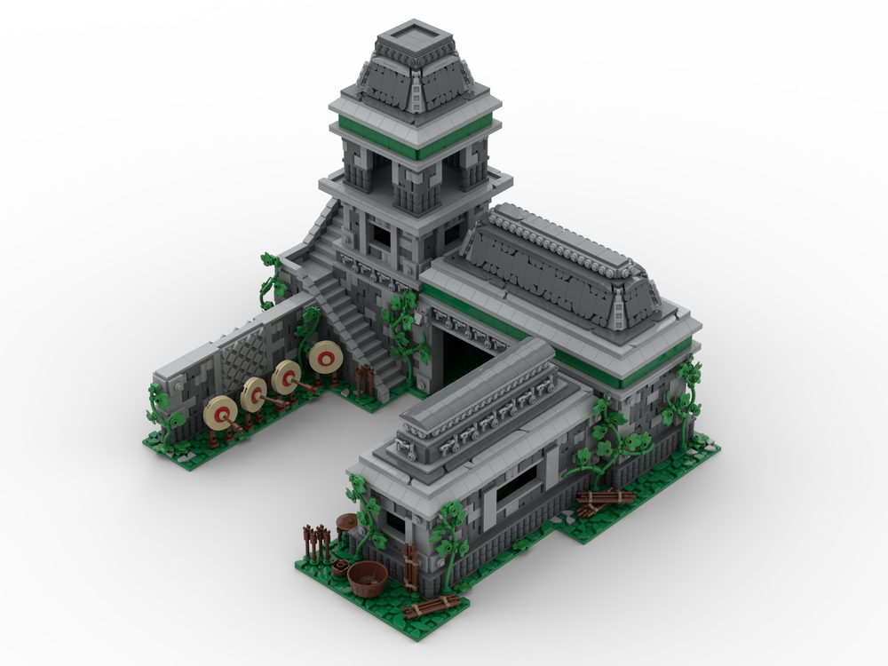 Lego Age of Empires - Archery Range (Native American)