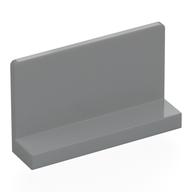 Lego Panel 1 x 4 x 2, No Studs / Light Bluish Gray